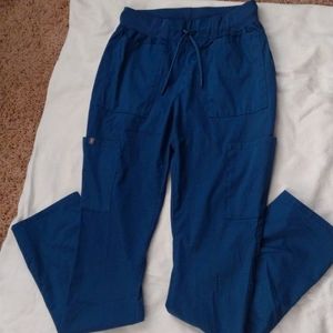 Carribian blue scrub pants.